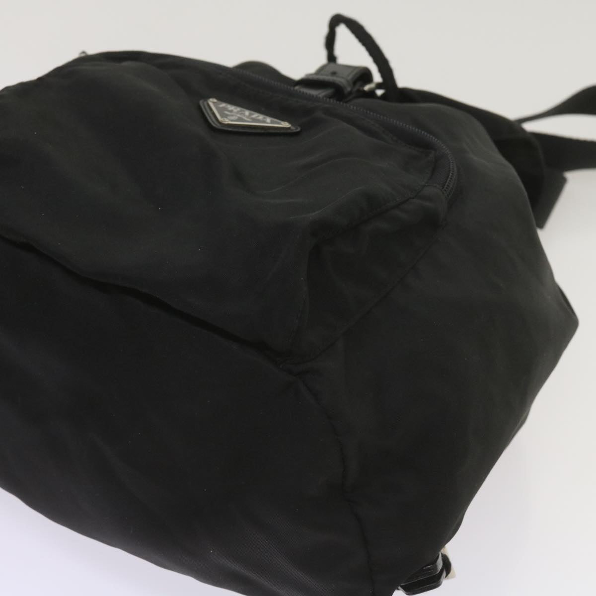 PRADA Backpack Nylon Black Auth bs12028