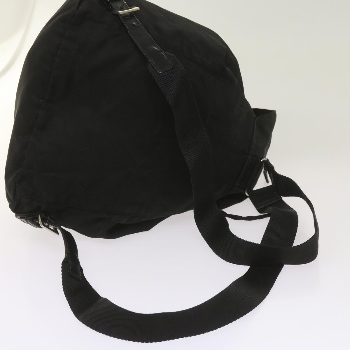 PRADA Backpack Nylon Black Auth bs12028