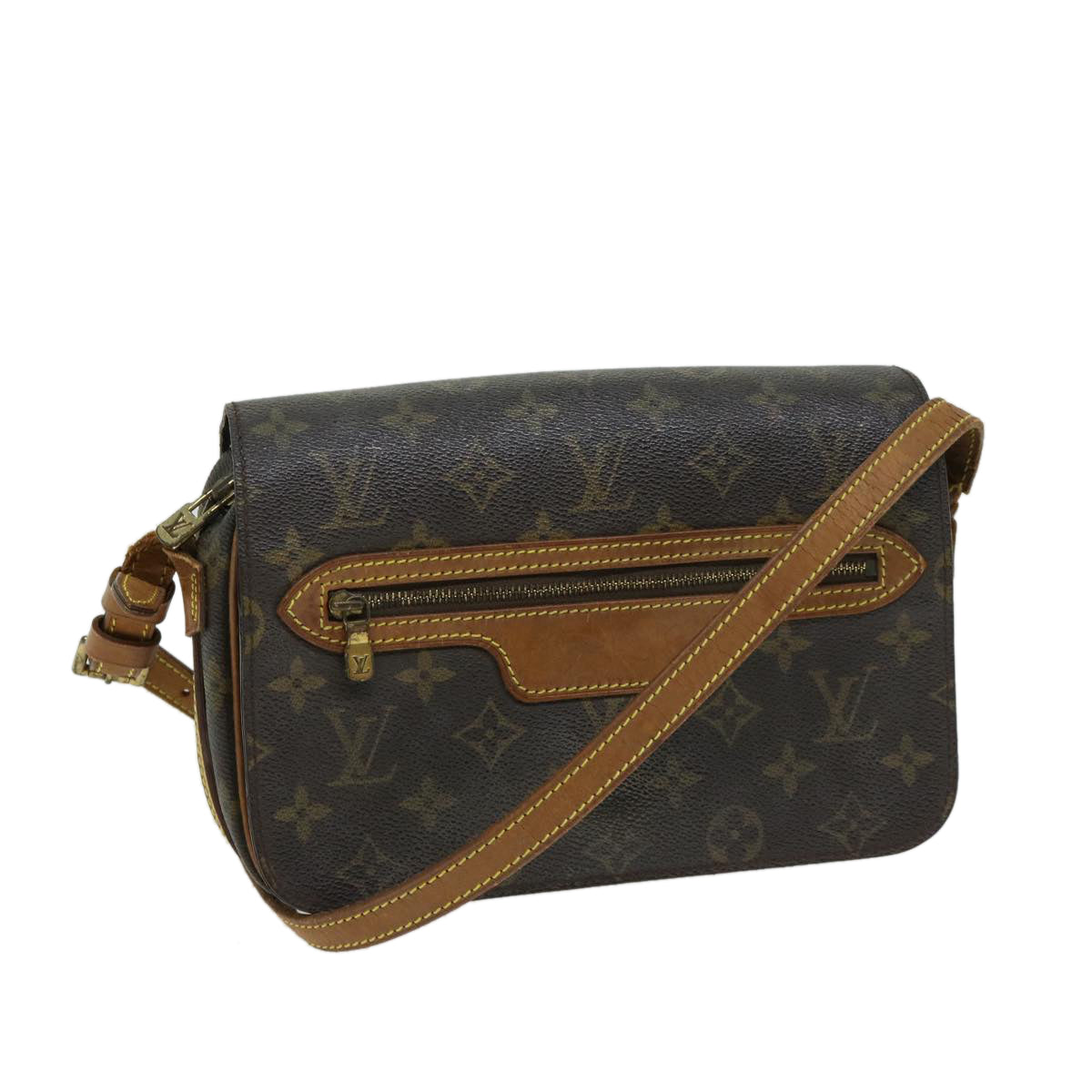 LOUIS VUITTON Monogram Saint Germain Shoulder Bag M51210 LV Auth bs12059