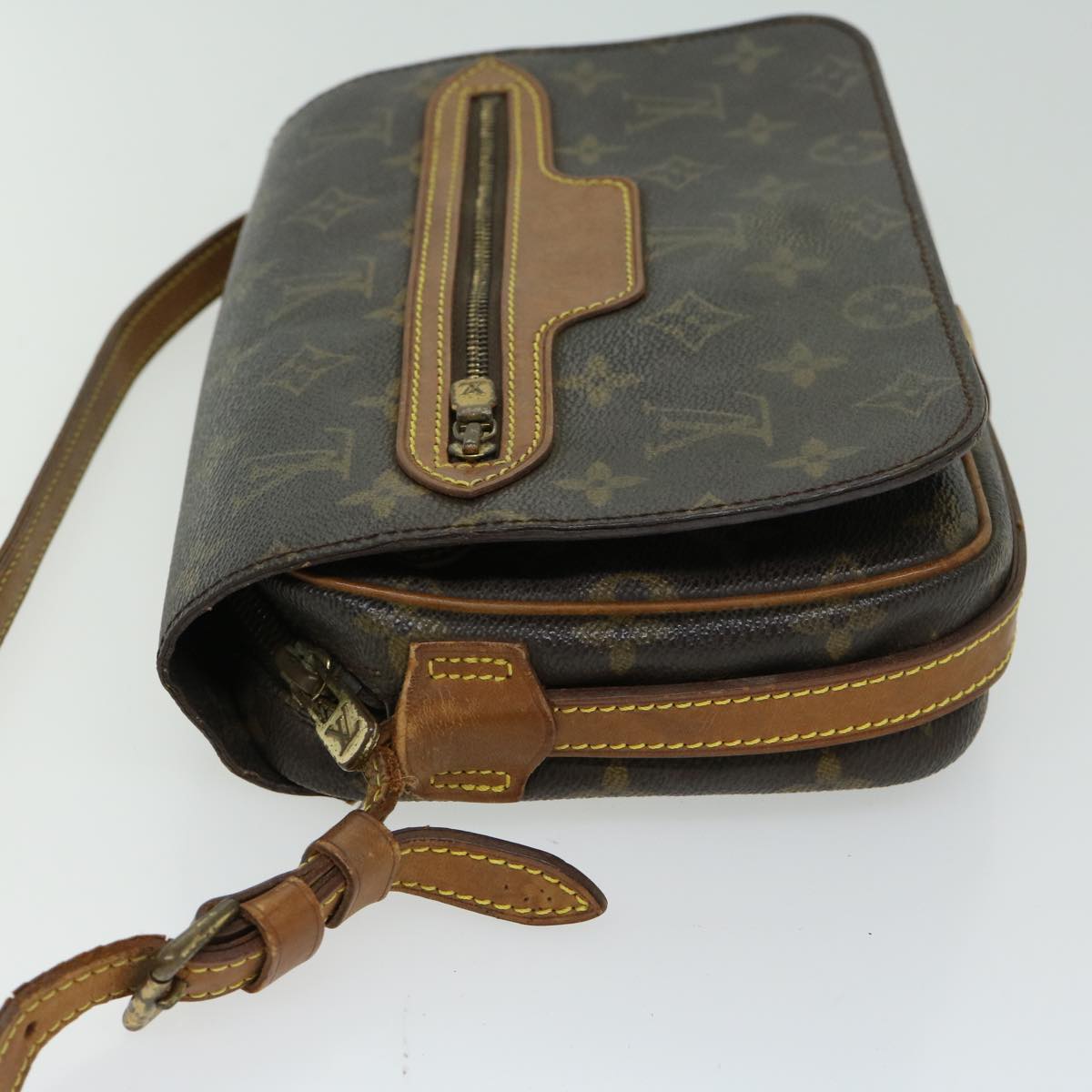 LOUIS VUITTON Monogram Saint Germain Shoulder Bag M51210 LV Auth bs12059