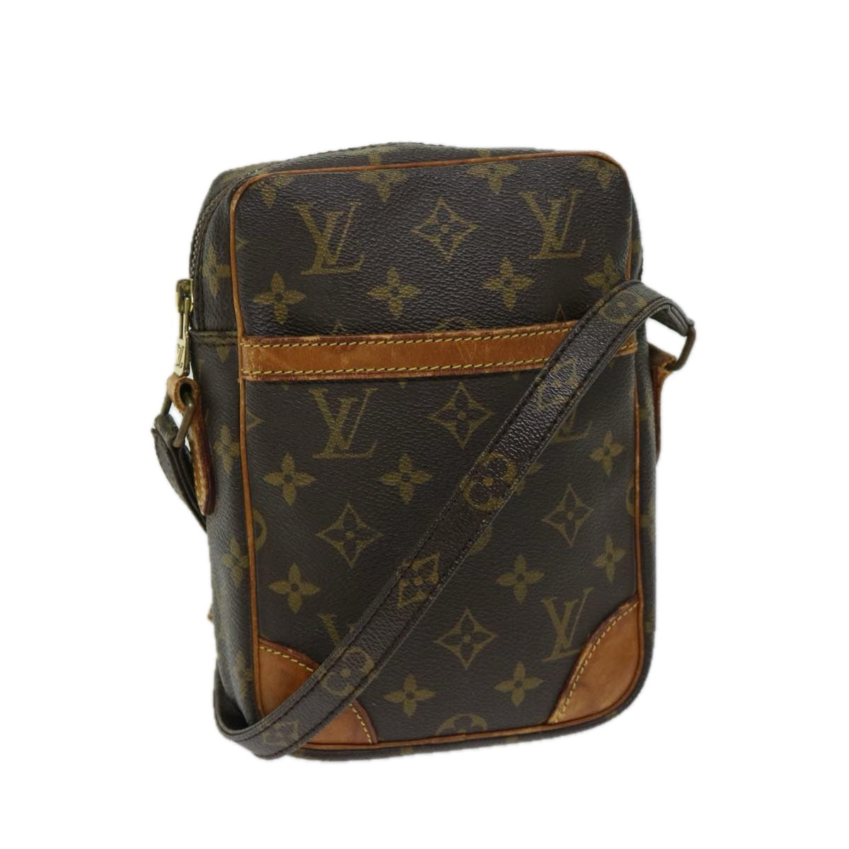 LOUIS VUITTON Monogram Danube Shoulder Bag M45266 LV Auth bs12062