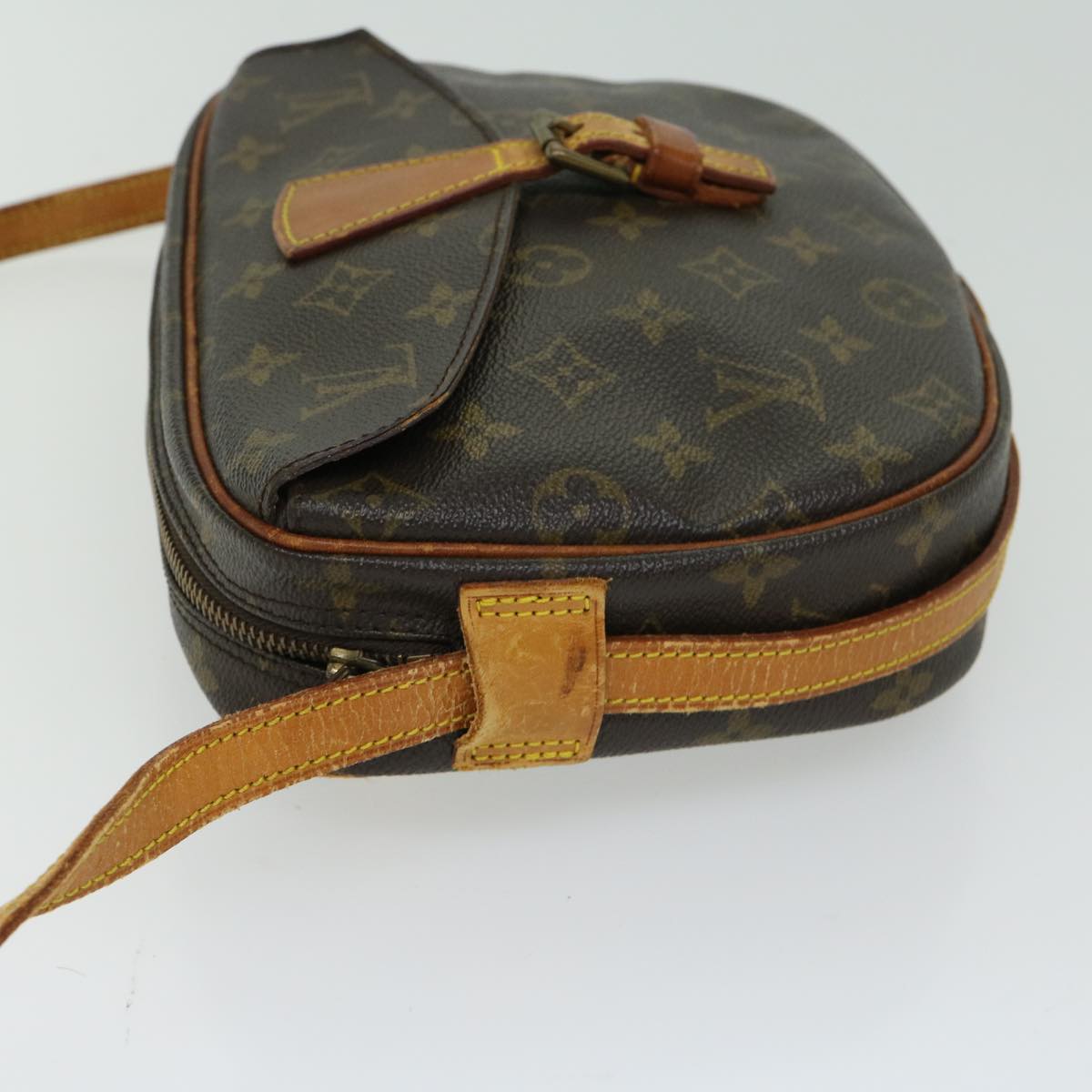 LOUIS VUITTON Monogram Jeune Fille MM Shoulder Bag M51226 LV Auth bs12063