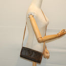 LOUIS VUITTON Monogram Pochette Twin GM Shoulder Bag M51852 LV Auth bs12064-21