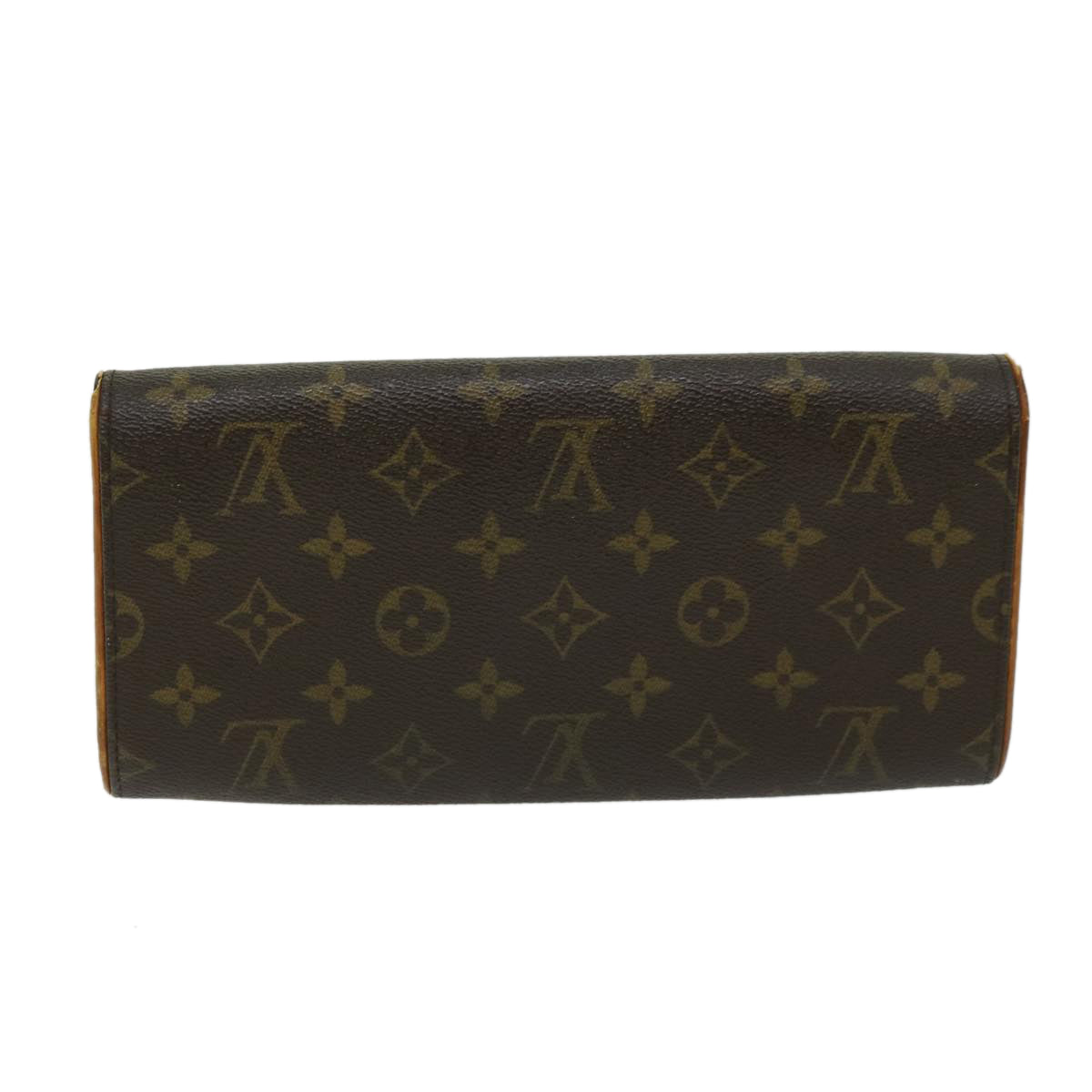 LOUIS VUITTON Monogram Pochette Twin GM Shoulder Bag M51852 LV Auth bs12064