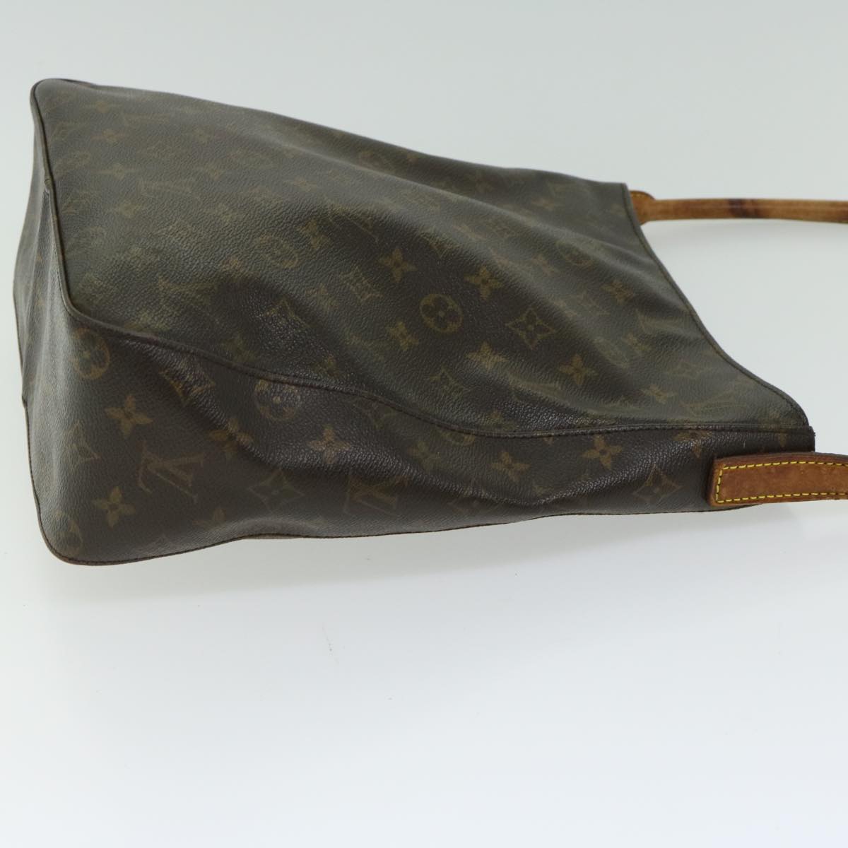 LOUIS VUITTON Monogram Looping GM Shoulder Bag M51145 LV Auth bs12065