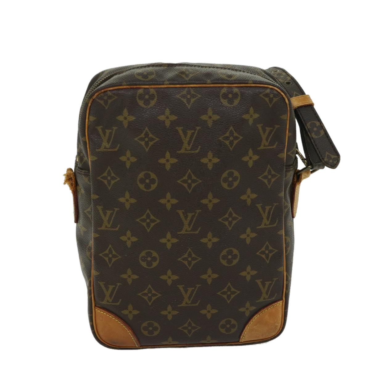 LOUIS VUITTON Monogram Danube MM Shoulder Bag M45264 LV Auth bs12066