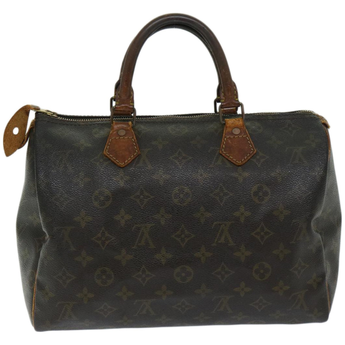 LOUIS VUITTON Monogram Speedy 30 Hand Bag M41526 LV Auth bs12072 - 0