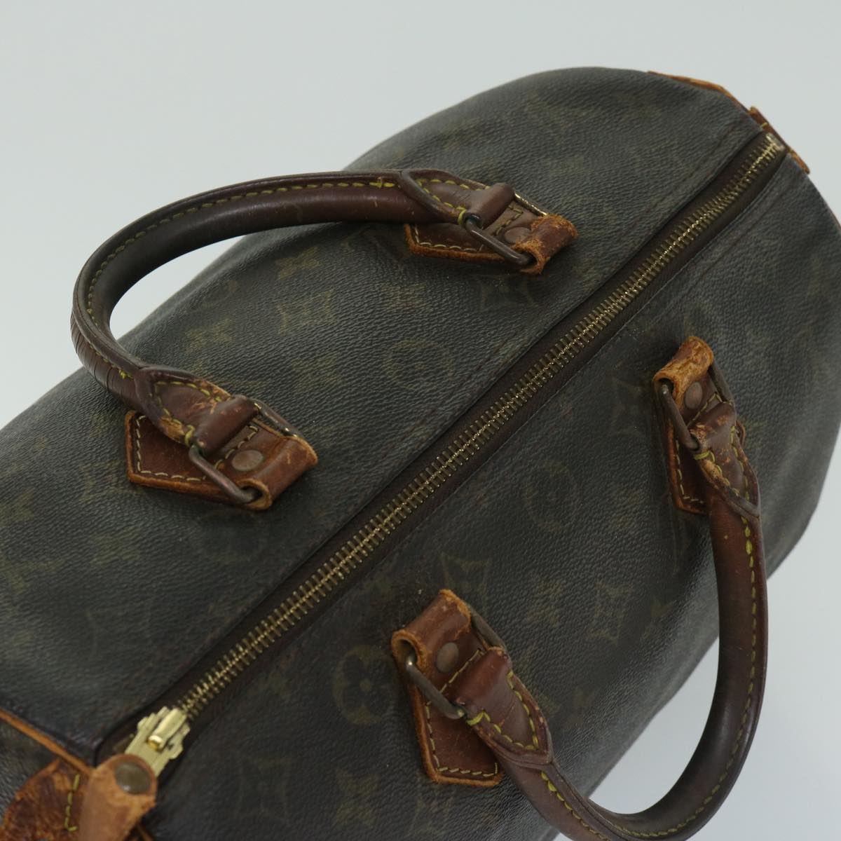 LOUIS VUITTON Monogram Speedy 30 Hand Bag M41526 LV Auth bs12072