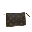 LOUIS VUITTON Monogram Poche Toilette 15 Pouch M47546 LV Auth bs12073-1