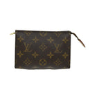 LOUIS VUITTON Monogram Poche Toilette 15 Pouch M47546 LV Auth bs12073-2