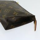 LOUIS VUITTON Monogram Poche Toilette 15 Pouch M47546 LV Auth bs12073-4