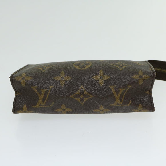 LOUIS VUITTON Monogram Poche Toilette 15 Pouch M47546 LV Auth bs12073