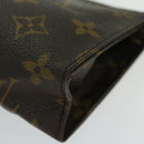 LOUIS VUITTON Monogram Poche Toilette 15 Pouch M47546 LV Auth bs12073-8