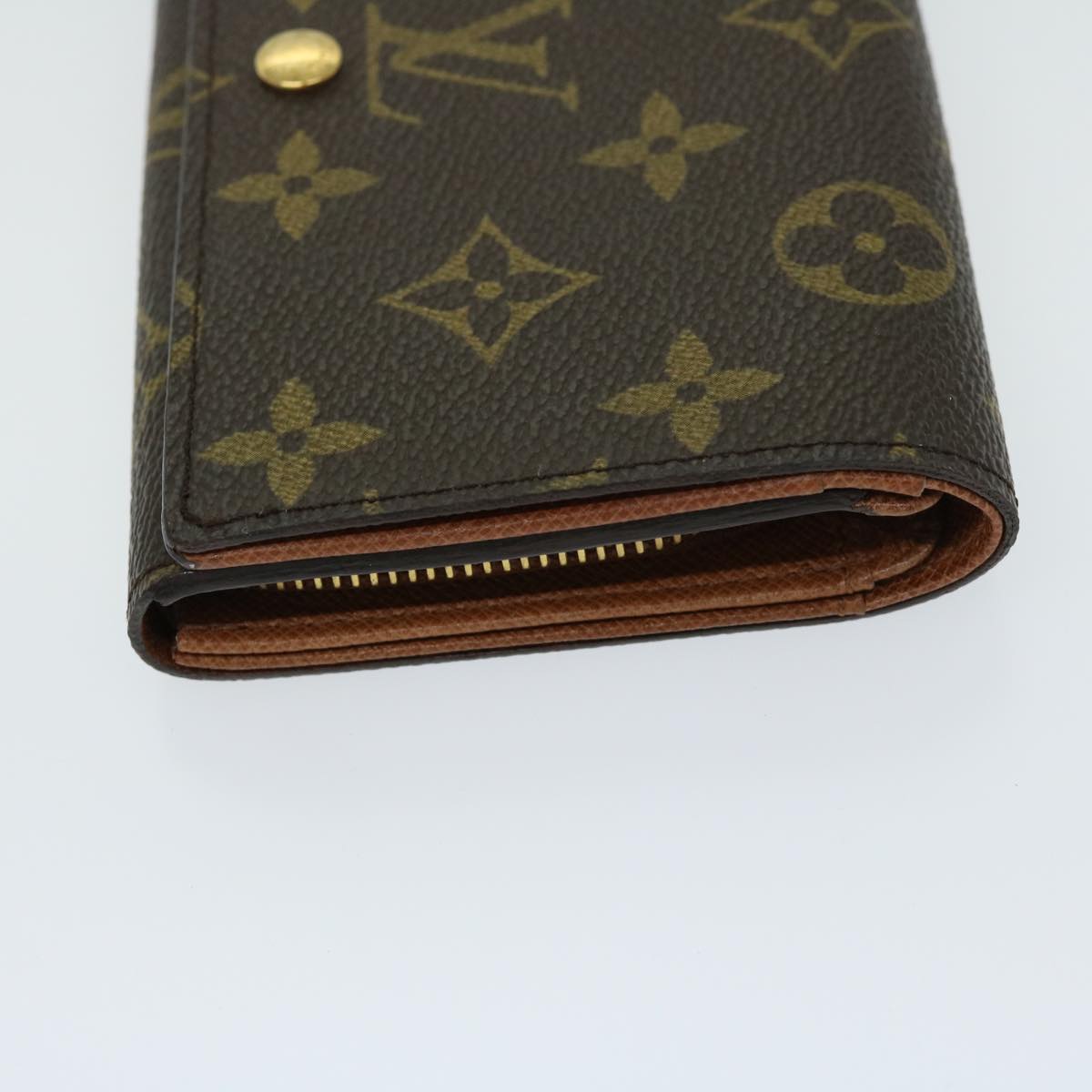 LOUIS VUITTON Monogram Portefeuille Tresol Wallet M61736 LV Auth bs12074