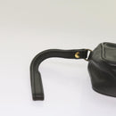 BALLY Clutch Shoulder Bag Leather 2Set Black Auth bs12075-20