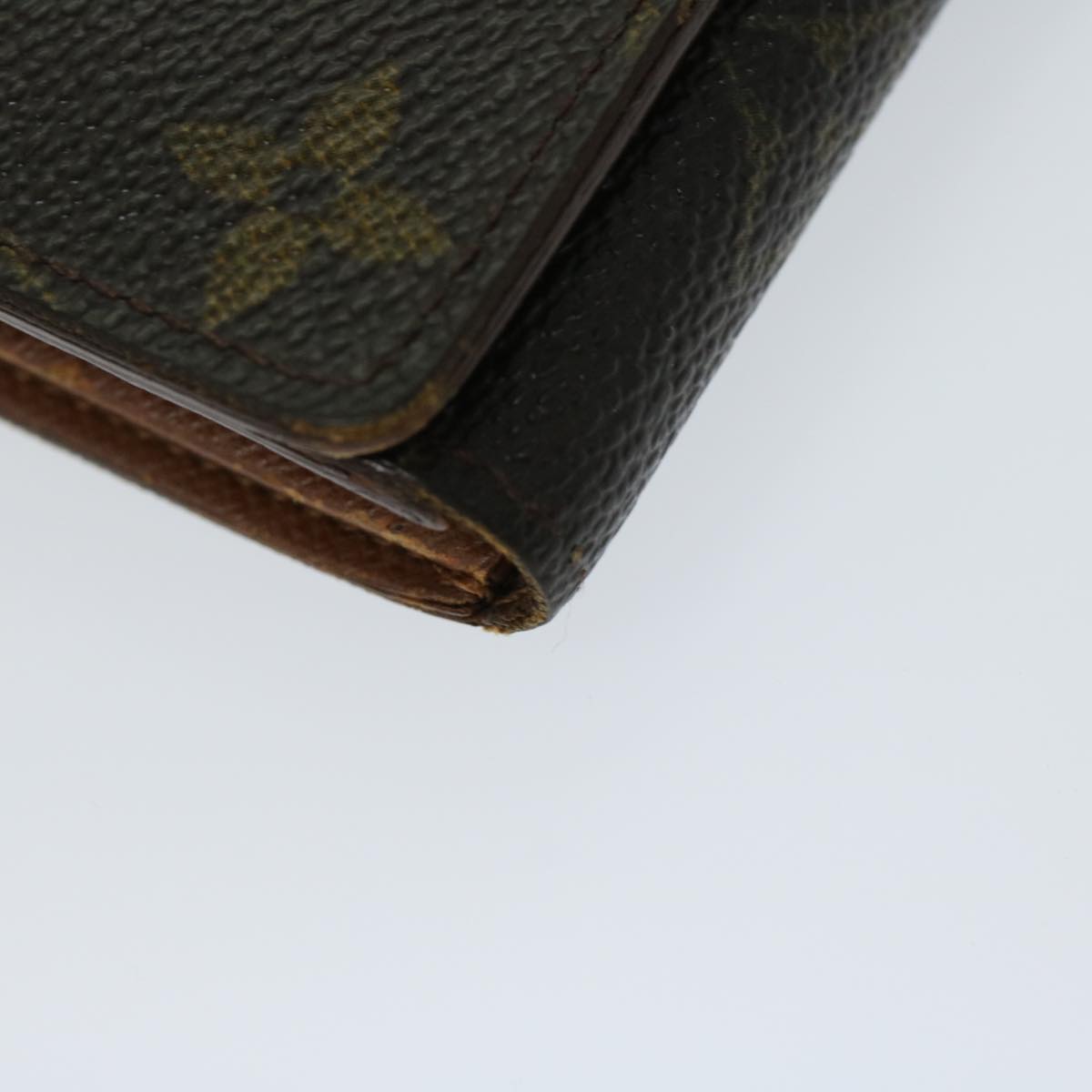 LOUIS VUITTON Monogram Portefeuille Tresol Wallet M61736 LV Auth bs12081