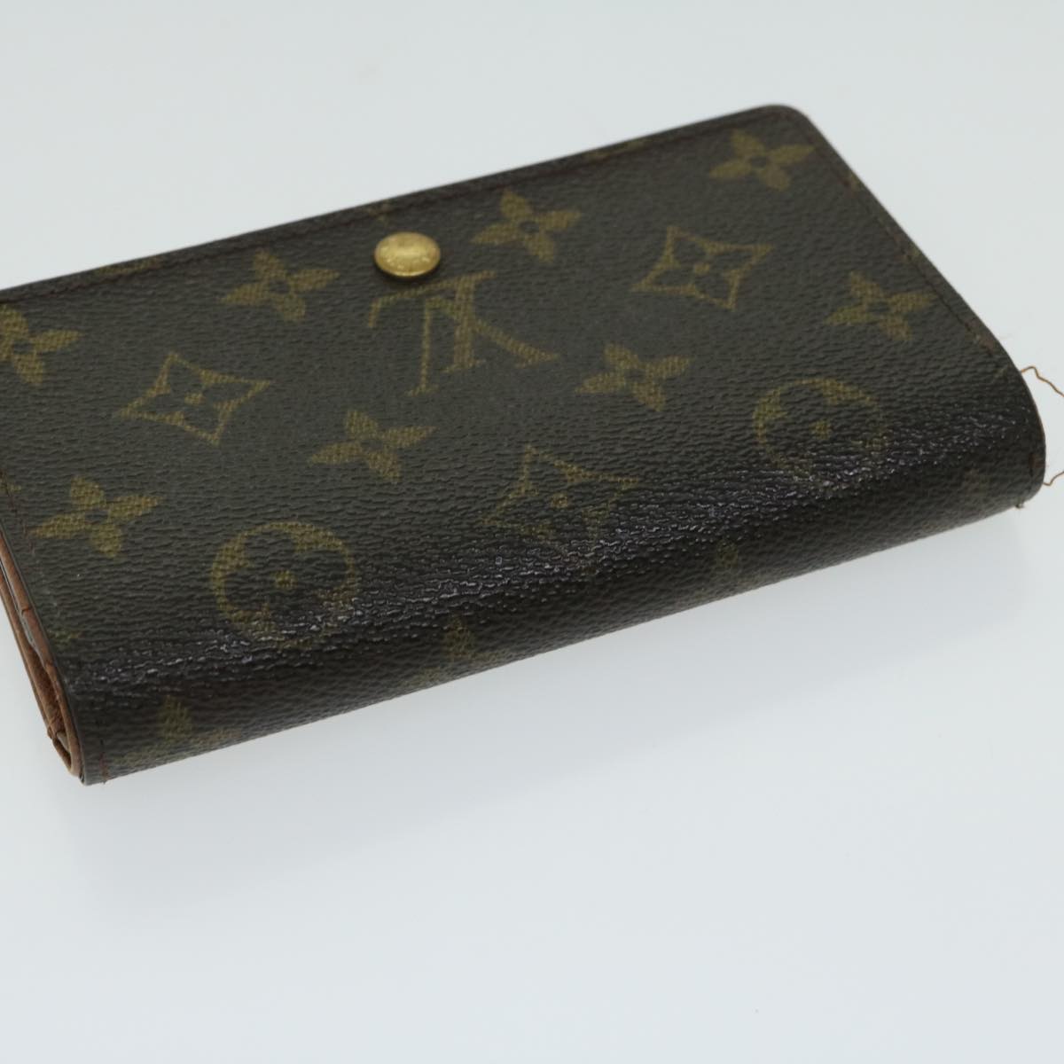 LOUIS VUITTON Monogram Portefeuille Tresol Wallet M61736 LV Auth bs12081