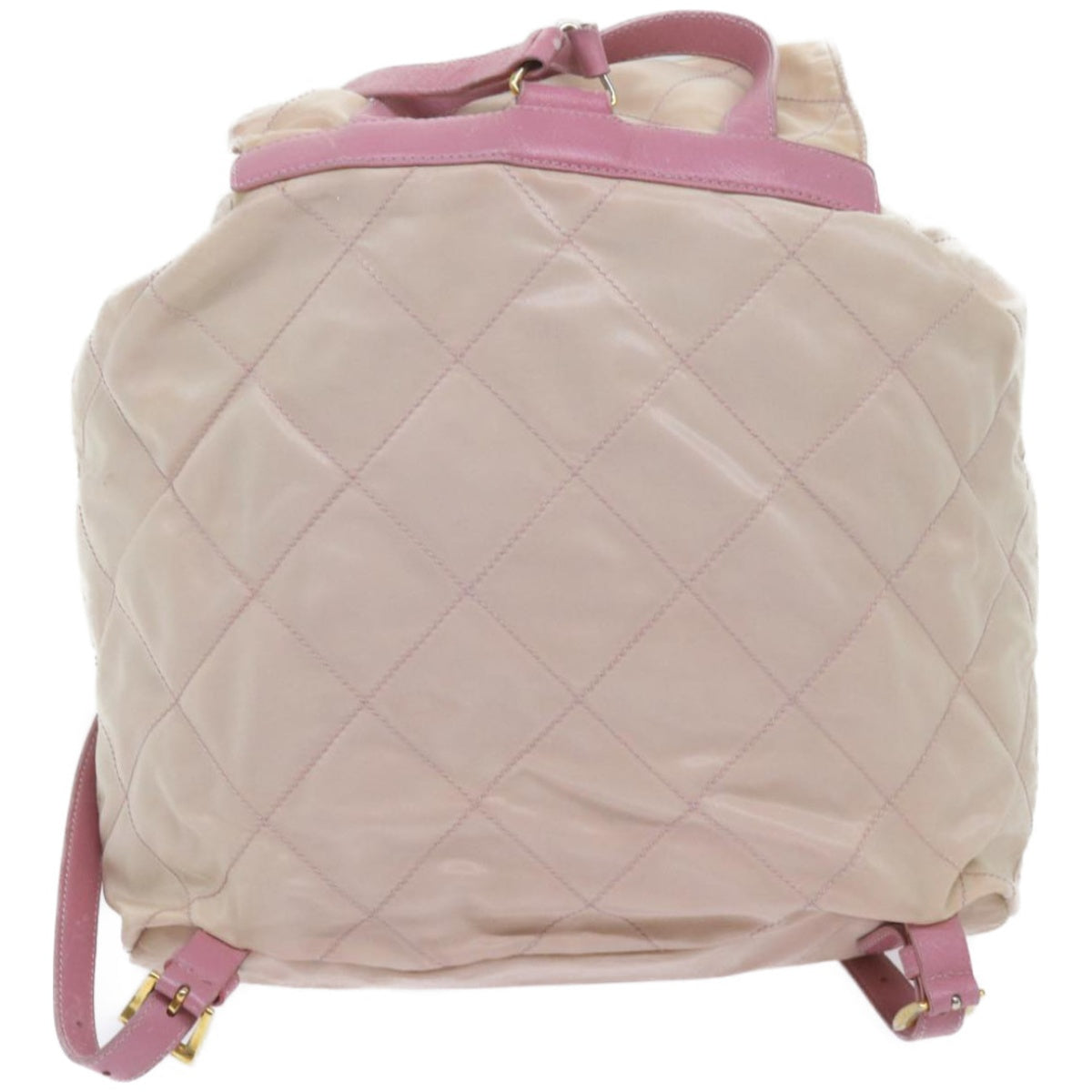 PRADA Backpack Nylon Pink Auth bs12082 - 0