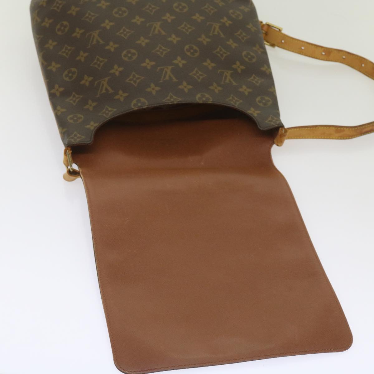 LOUIS VUITTON Monogram Musette Shoulder Bag M51256 LV Auth bs12096