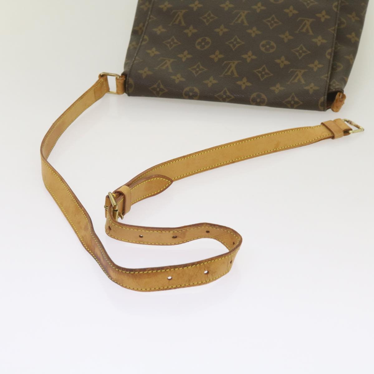 LOUIS VUITTON Monogram Musette Shoulder Bag M51256 LV Auth bs12096