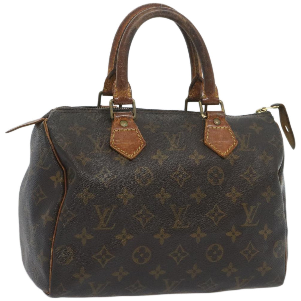 LOUIS VUITTON Monogram Speedy 25 Hand Bag M41528 LV Auth bs12097