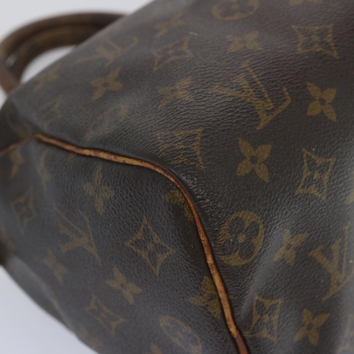 LOUIS VUITTON Monogram Speedy 25 Hand Bag M41528 LV Auth bs12097