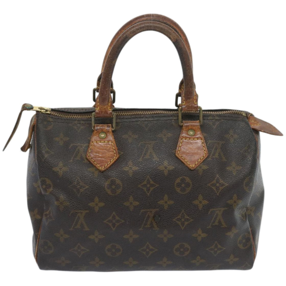 LOUIS VUITTON Monogram Speedy 25 Hand Bag M41528 LV Auth bs12097 - 0