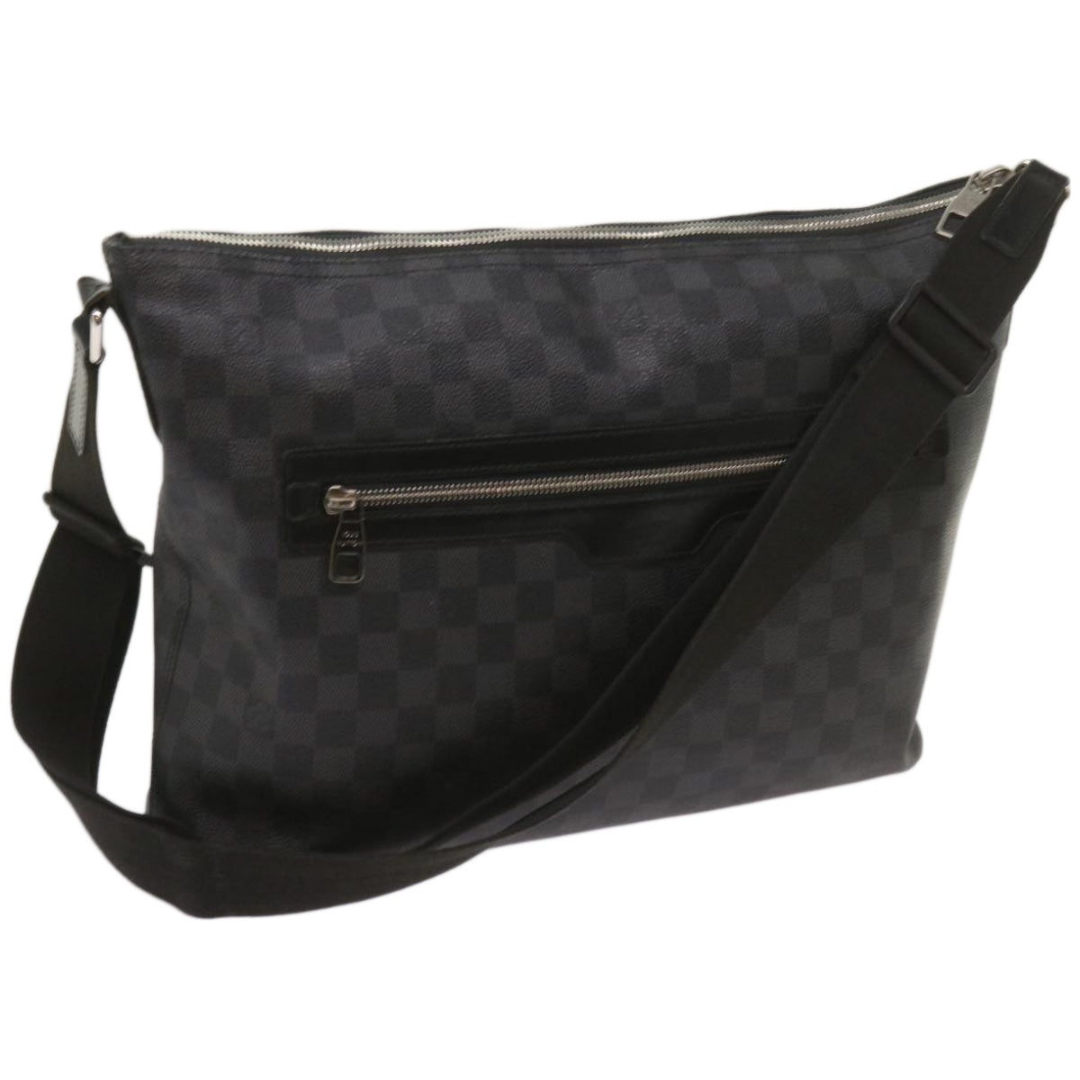 LOUIS VUITTON Damier Graphite Mick MM Shoulder Bag N41106 LV Auth bs12098