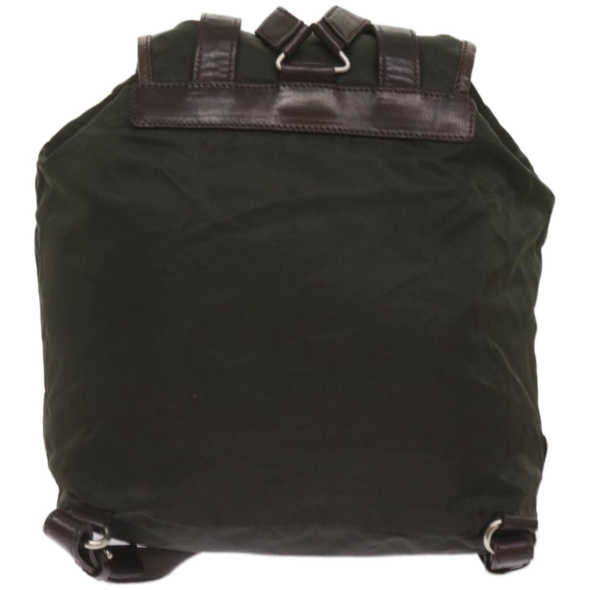 PRADA Backpack Nylon Green Auth bs12126 - 0