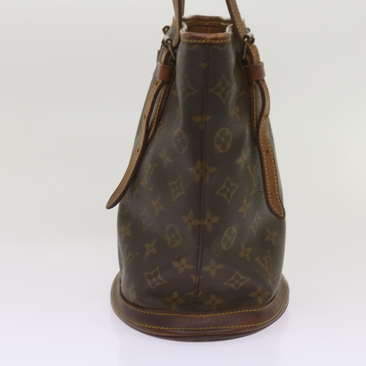 LOUIS VUITTON Monogram Bucket PM Shoulder Bag M42238 LV Auth bs12137