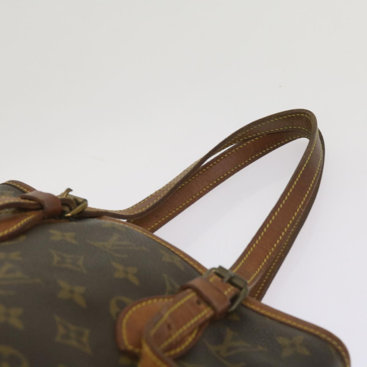 LOUIS VUITTON Monogram Bucket PM Shoulder Bag M42238 LV Auth bs12137