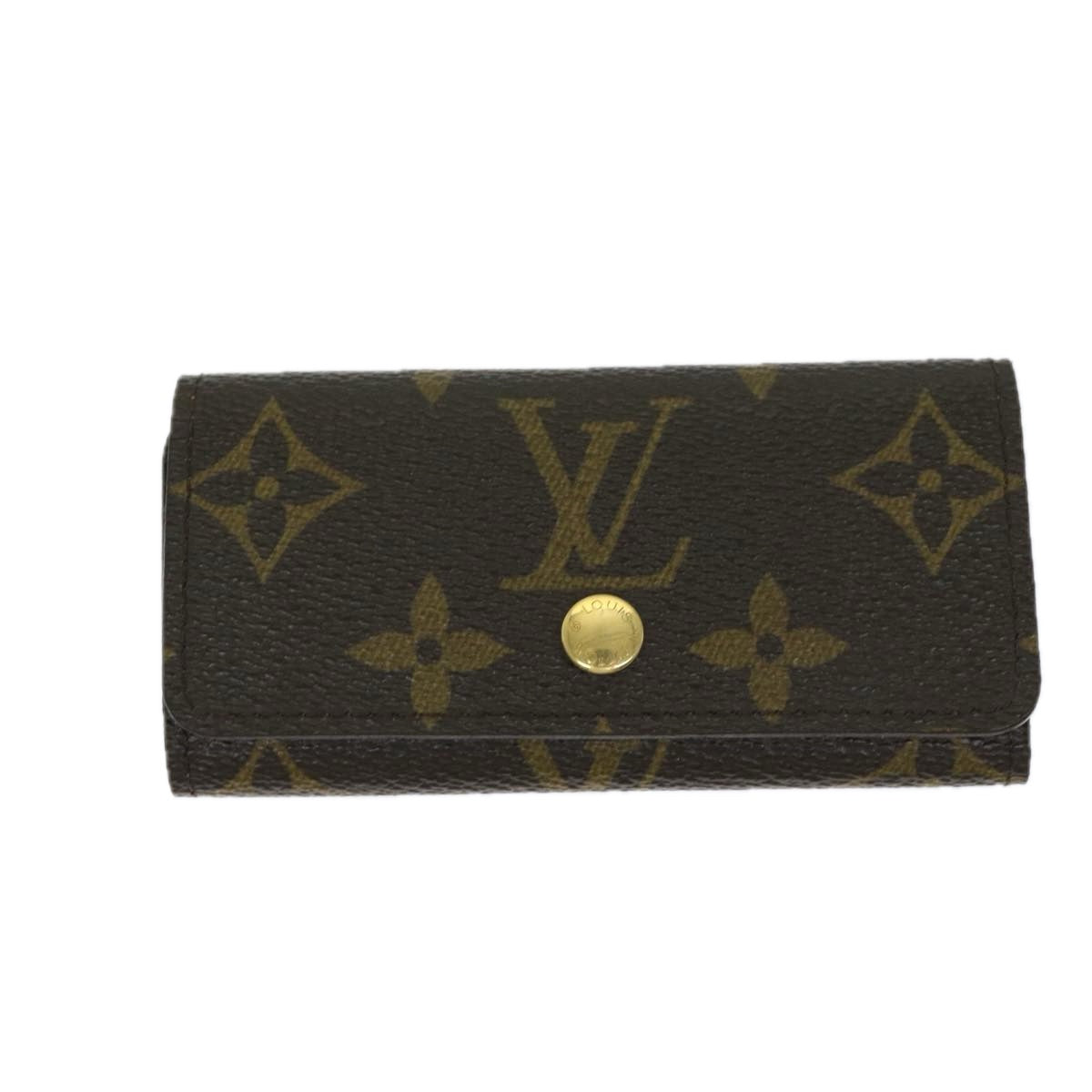 LOUIS VUITTON Monogram Multi Cles 4 Key Case M69517 LV Auth bs12151 - 0