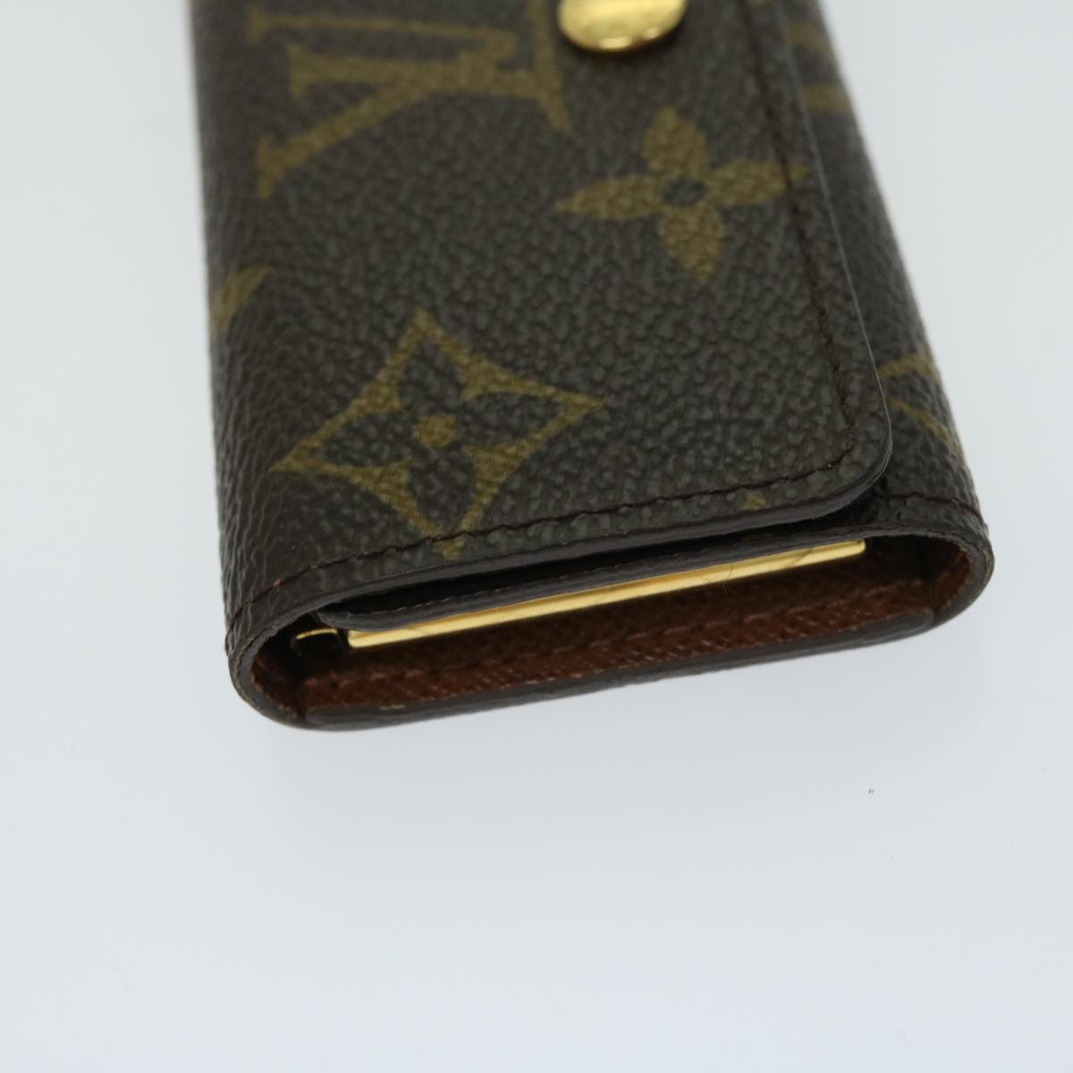 LOUIS VUITTON Monogram Multi Cles 4 Key Case M69517 LV Auth bs12151