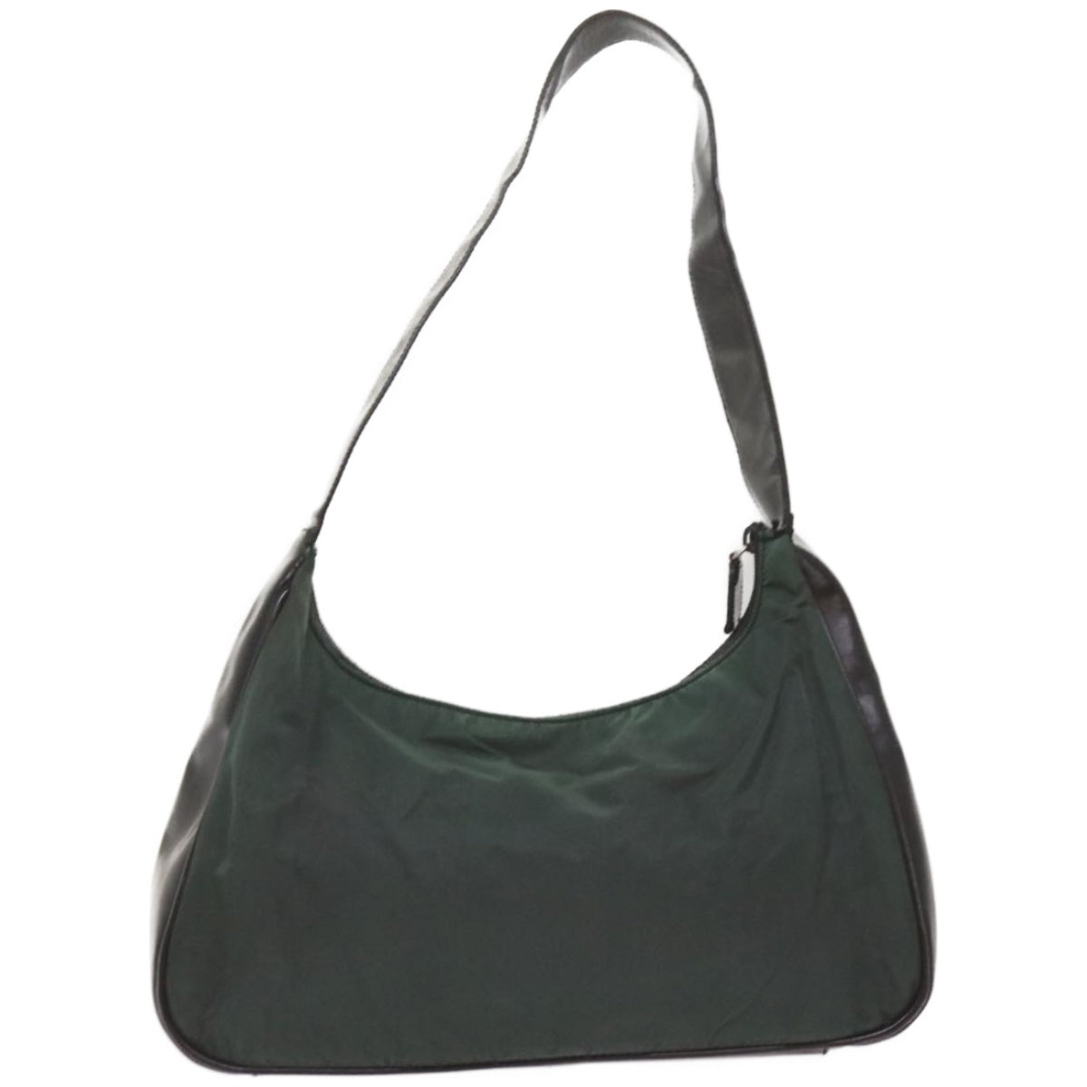 PRADA Shoulder Bag Nylon Khaki Auth bs12155 - 0