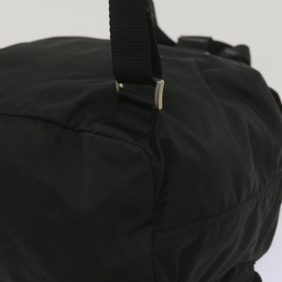 PRADA Backpack Nylon Black Auth bs12157