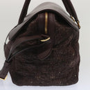 LOUIS VUITTON Monogram Volupte Psyche Hand Bag 2way Bordeaux M93475 Auth bs12168-4