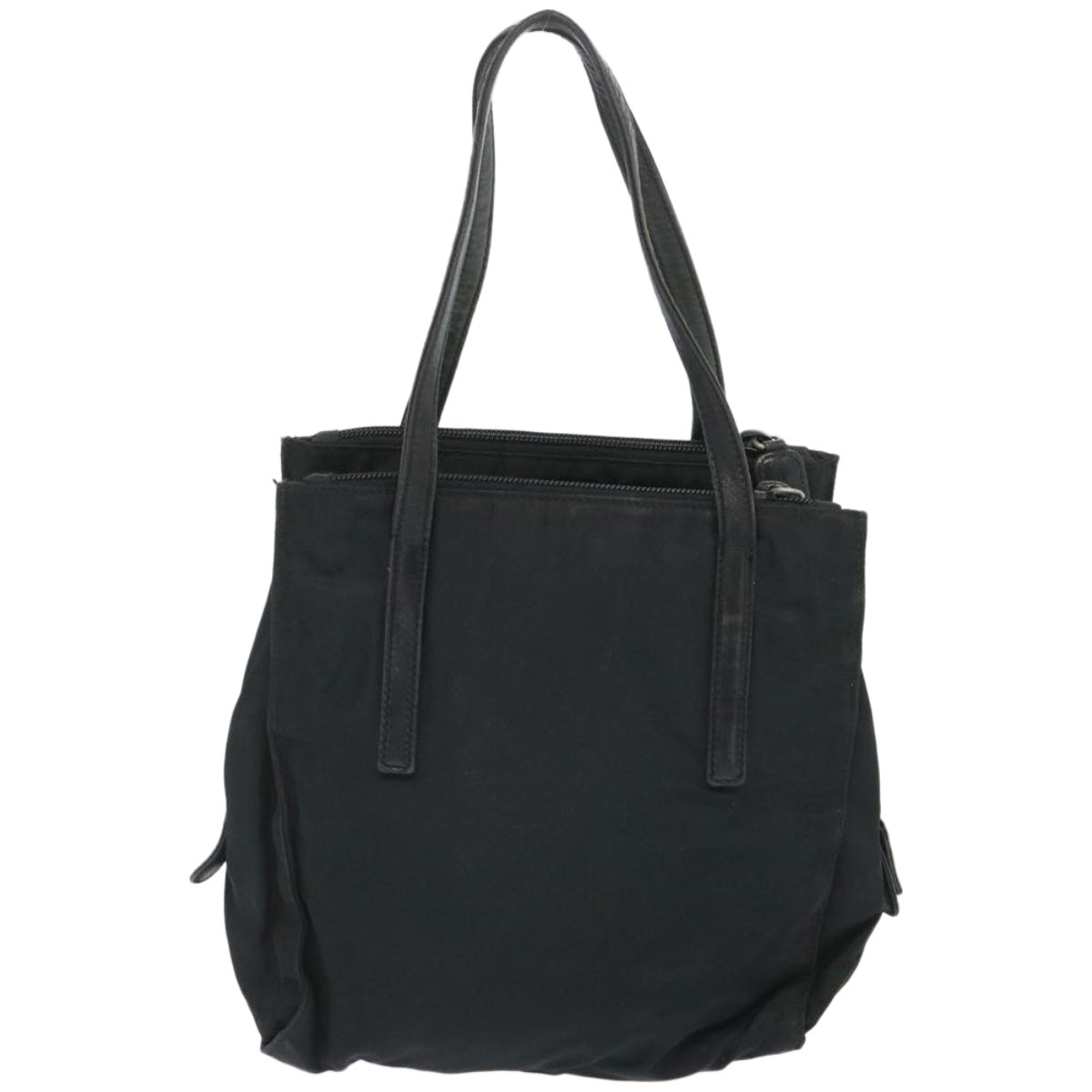 PRADA Hand Bag Nylon Black Auth bs12170 - 0
