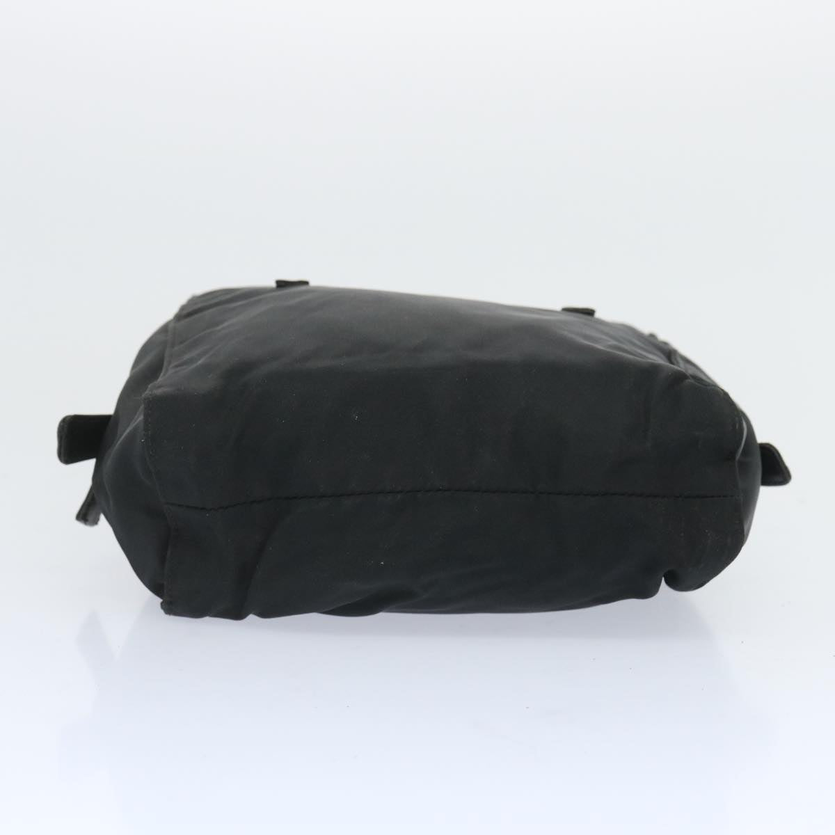 PRADA Hand Bag Nylon Black Auth bs12170