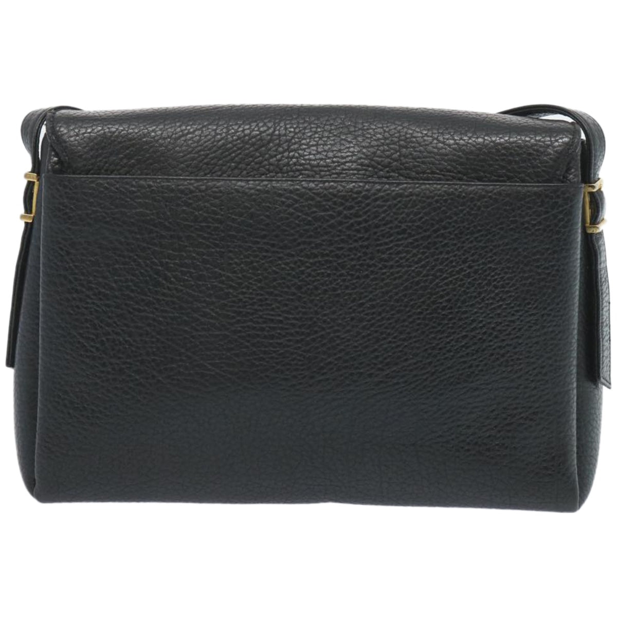 GIVENCHY Shoulder Bag Leather Black Auth bs12188 - 0