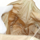 PRADA Shoulder Bag Nylon Beige Auth bs12189-20