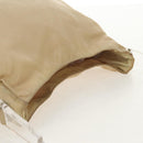 PRADA Shoulder Bag Nylon Beige Auth bs12189-8