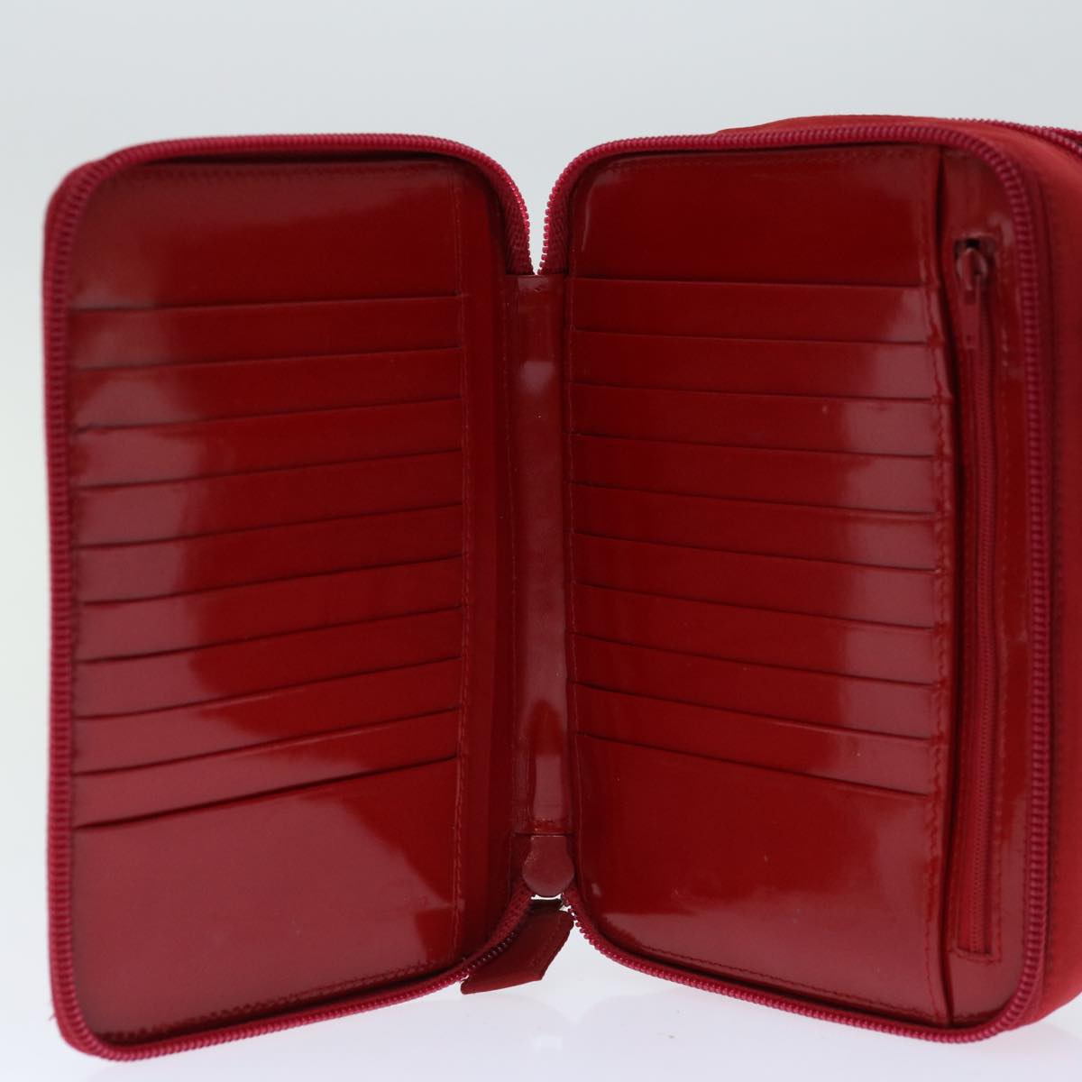 PRADA Shoulder Bag Nylon Red Auth bs12212