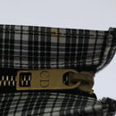 Christian Dior Clutch Bag Nylon Black Auth bs12231V-8