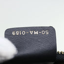 Christian Dior Clutch Bag Nylon Black Auth bs12231V-12