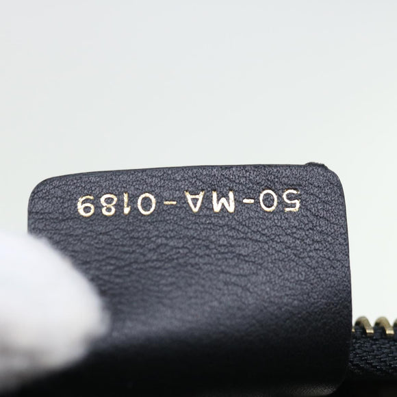 Christian Dior Clutch Bag Nylon Black Auth bs12231V