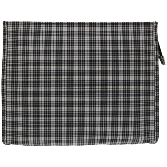 Christian Dior Clutch Bag Nylon Black Auth bs12231V