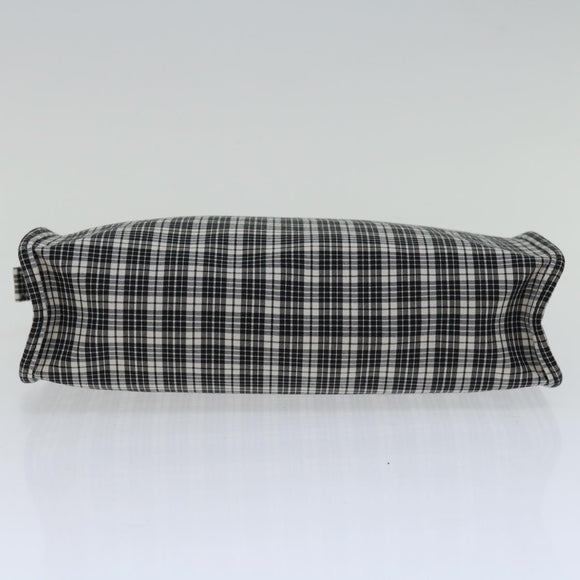 Christian Dior Clutch Bag Nylon Black Auth bs12231V