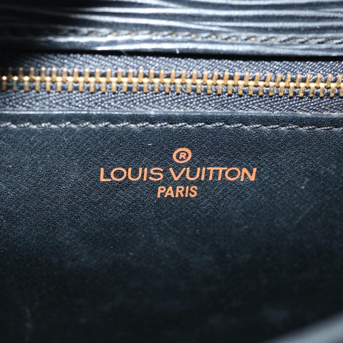 LOUIS VUITTON Epi Saint Cloud GM Shoulder Bag Black M52192 LV Auth bs12251