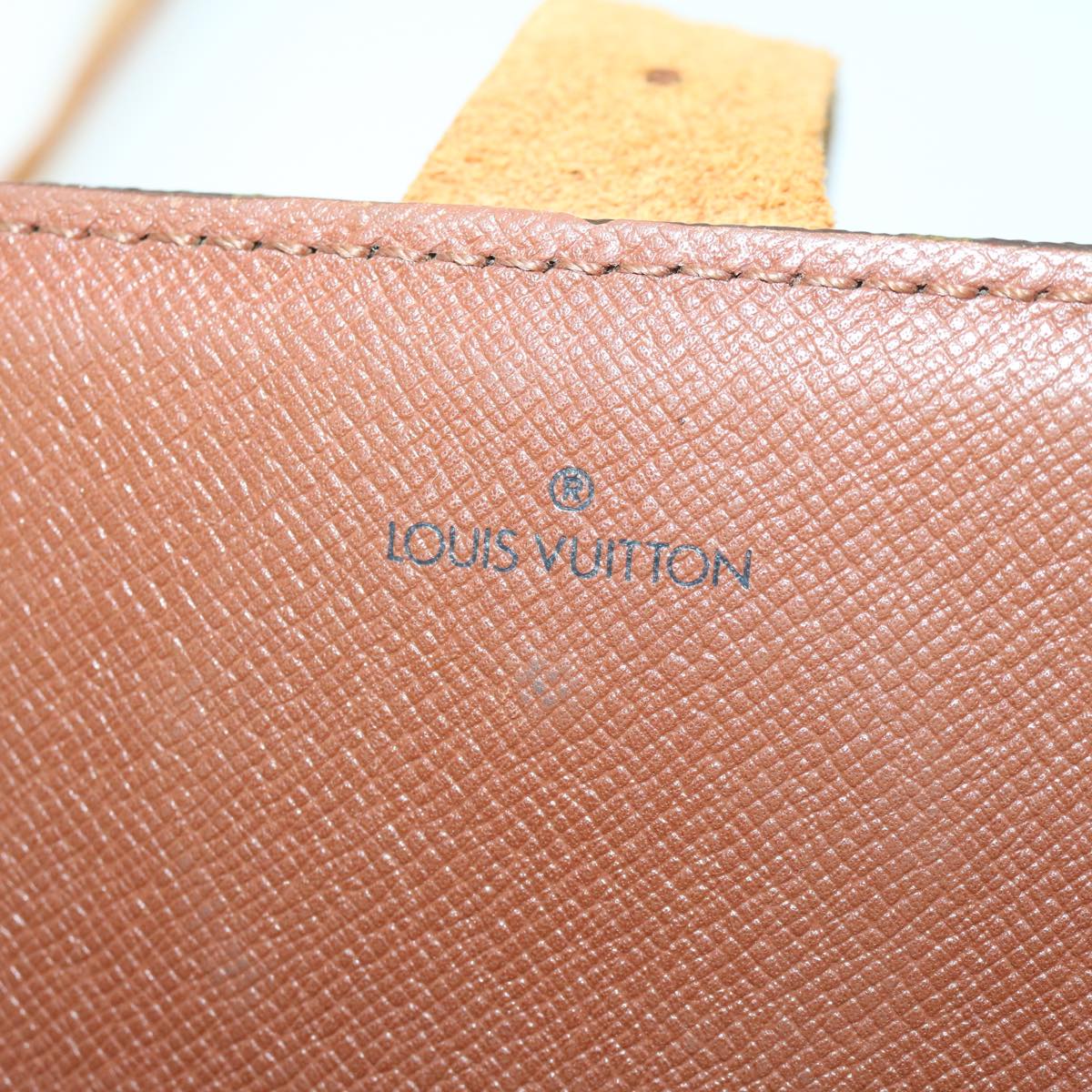 LOUIS VUITTON Monogram Cartouchiere MM Shoulder Bag M51253 LV Auth bs12255