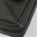 BVLGARI Shoulder Bag PVC Canvas Black Auth bs12281-9
